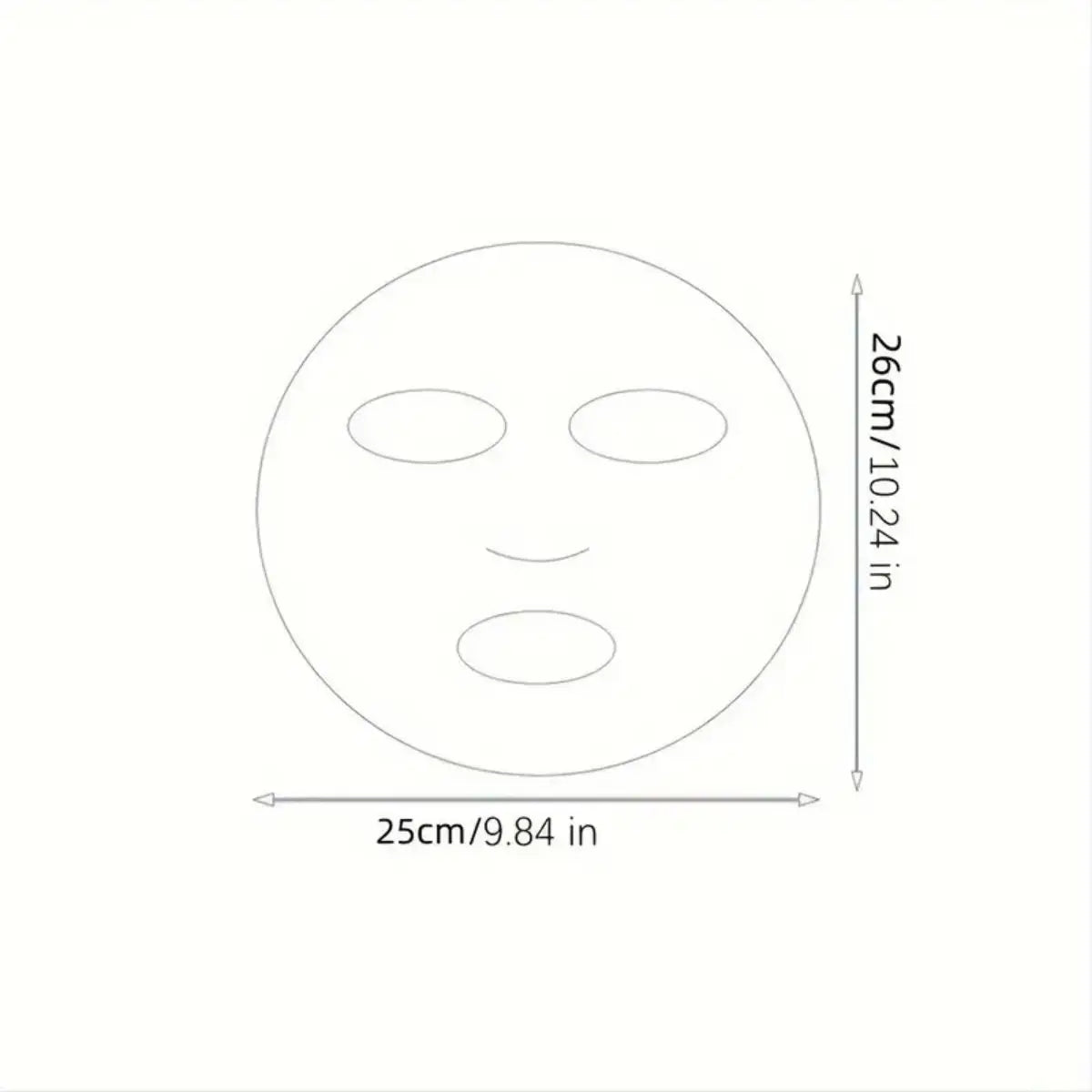 100er Set Gesichtsmasken-Vlies – Zur intensiven Feuchtigkeitspflege & DIY-Anwendung