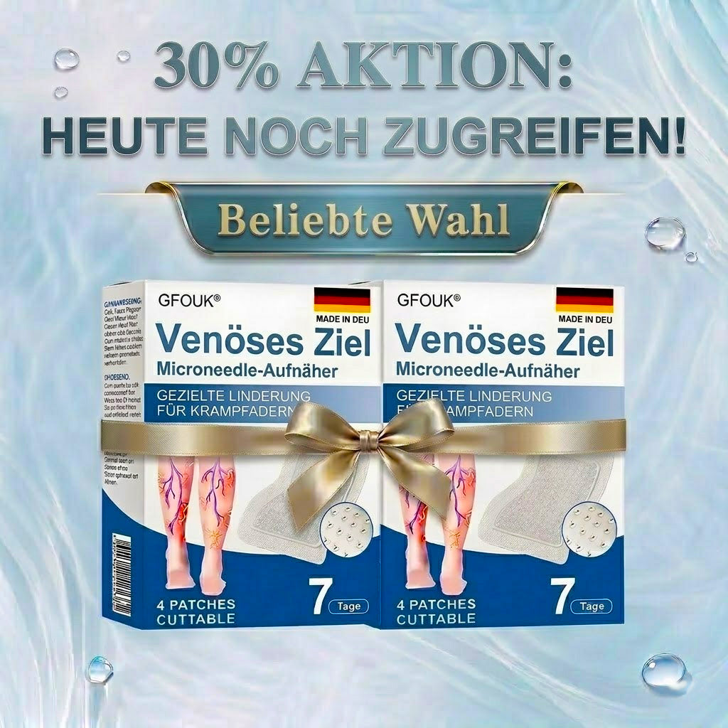 👨🏼‍⚕️✅GFOUK® VeinTarget Mikronadel-Pflaster⚡Sofortige Linderung, Langzeit-Ergebnisse