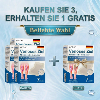 👨🏼‍⚕️✅GFOUK® VeinTarget Mikronadel-Pflaster⚡Sofortige Linderung, Langzeit-Ergebnisse