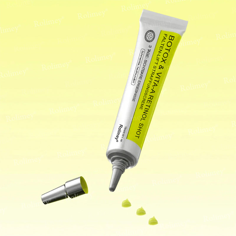 Rolimey® Retinol & Botox Shot (Straffende Gesichtscreme gegen Falten)