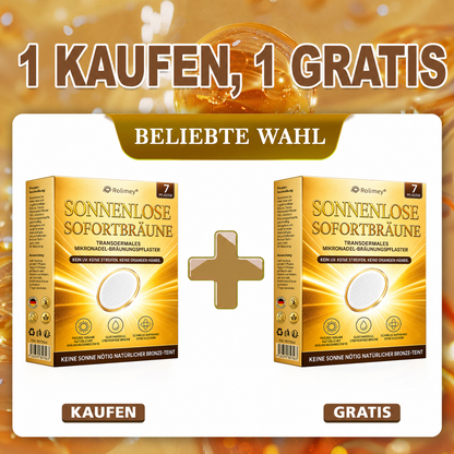 Rolimey® Mikronadel-Bräunungspflaster • Natürlicher Bronze-Glow ohne UV & DHA