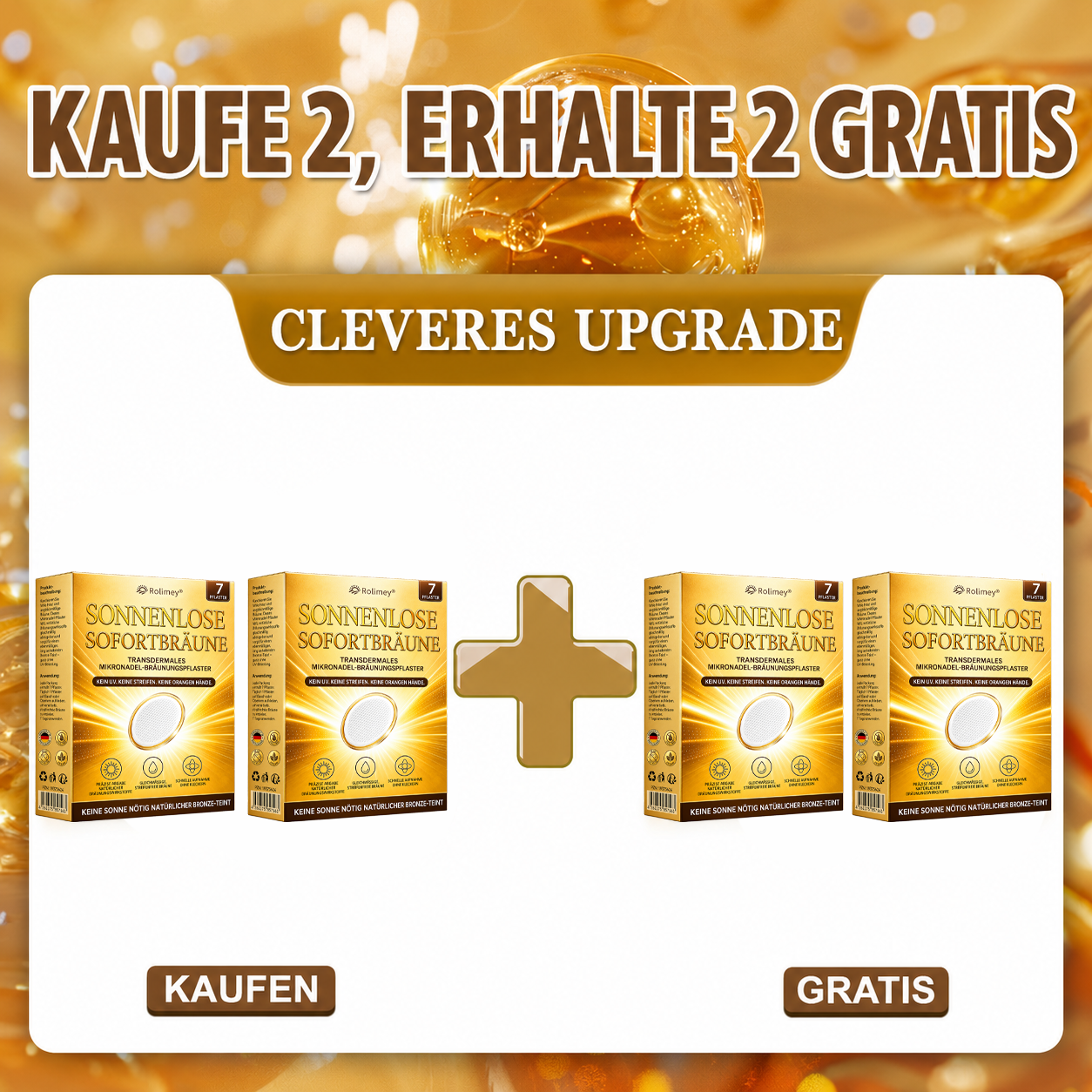 2 kaufen 2 gratis – 4 Boxen