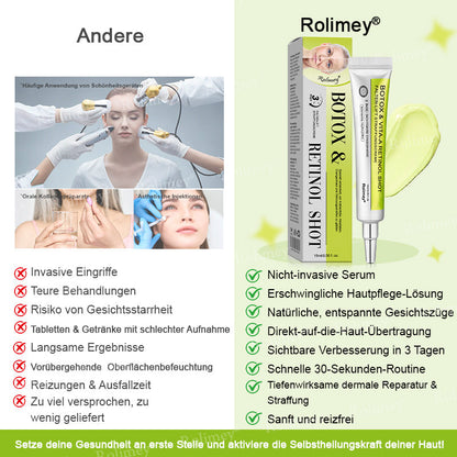 Rolimey® Retinol & Botox Shot: Die perfekte Ergänzung für Ihre Routine(upsell)