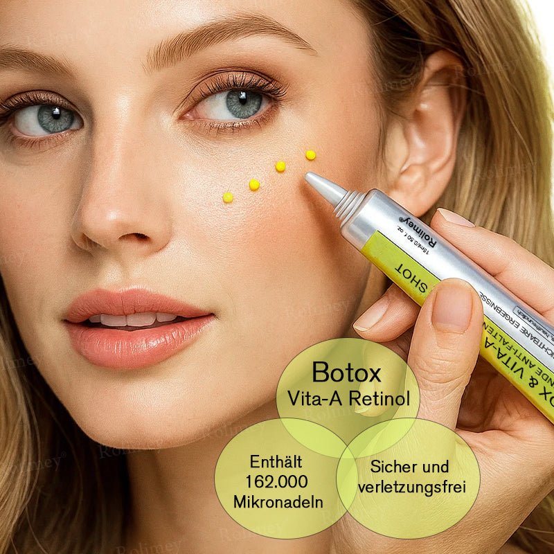 Rolimey® Retinol & Botox Shot: Die perfekte Ergänzung für Ihre Routine(upsell)