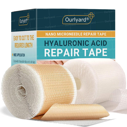 ❤︎Official Store |Ourlyard® Hyaluronsäure Nano Microneedle Repair Tape🗽🎉(Behandlung von alten und neuen Narben, Reduzierung von chirurgischen Narben, Dehnungsstreifen, Keloiden, Akne, Verbrennungen, Warzen, Dermatome und Krampfadern) (Upsell)