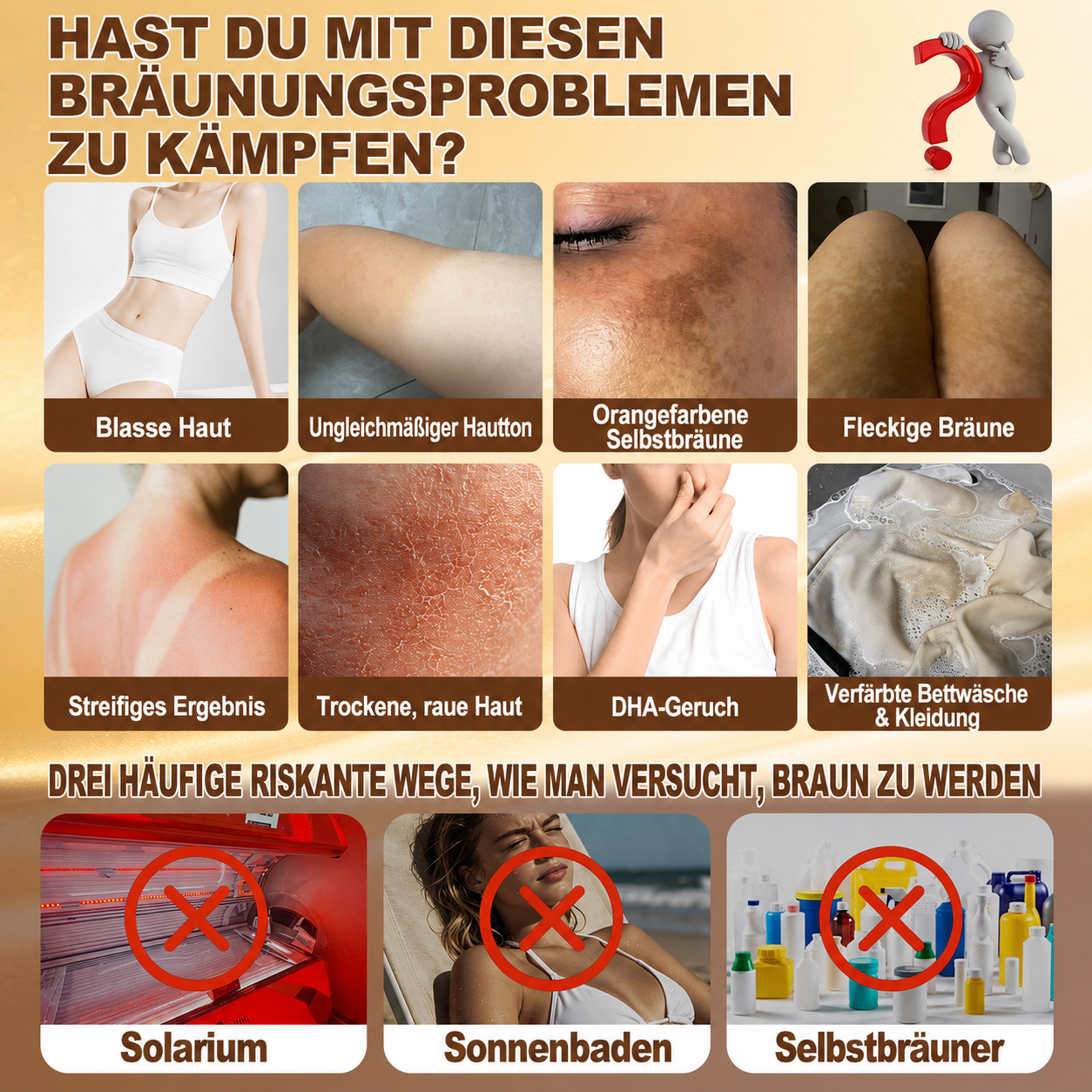 Rolimey® Mikronadel-Bräunungspflaster • Natürlicher Bronze-Glow ohne UV & DHA