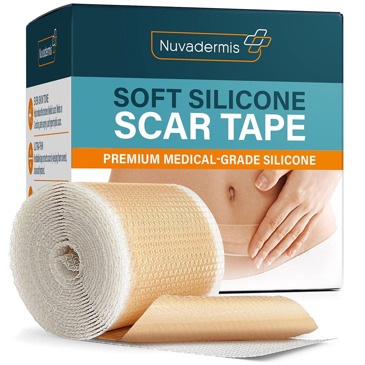 ❤︎Official Store |Ourlyard® Hyaluronsäure Nano Microneedle Repair Tape🗽🎉(Behandlung von alten und neuen Narben, Reduzierung von chirurgischen Narben, Dehnungsstreifen, Keloiden, Akne, Verbrennungen, Warzen, Dermatome und Krampfadern) (Upsell)