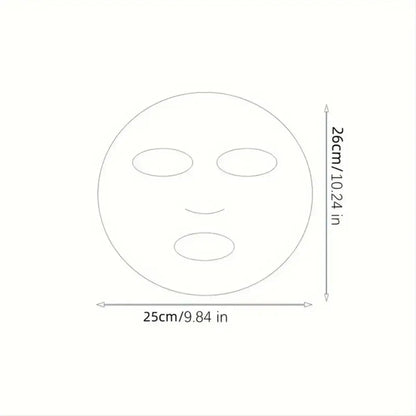 100er Set Gesichtsmasken-Vlies – Zur intensiven Feuchtigkeitspflege & DIY-Anwendung