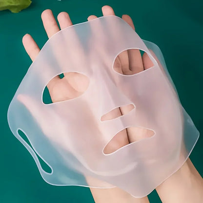 Wiederverwendbare Silikon-Gesichtsmaske – Straffend & Feuchtigkeitsspendend