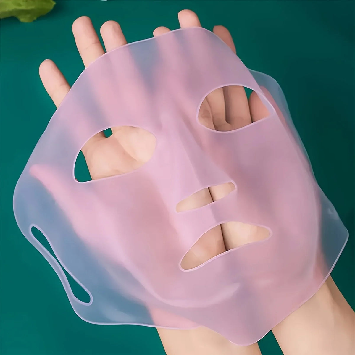 Wiederverwendbare Silikon-Gesichtsmaske – Straffend & Feuchtigkeitsspendend